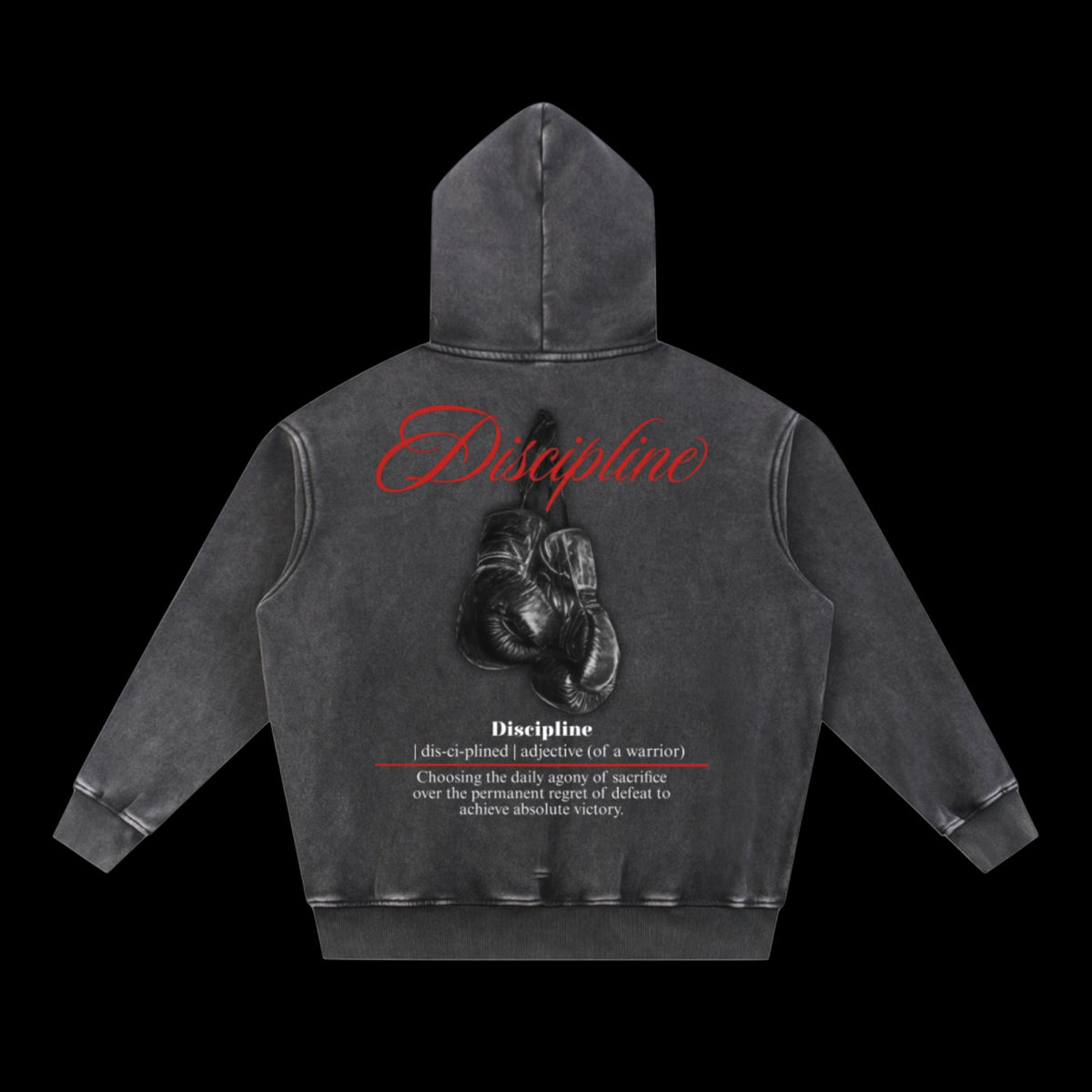 BOXING4HEART DISCIPLINE HOODIE